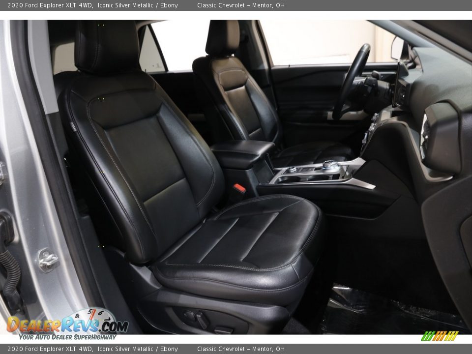 2020 Ford Explorer XLT 4WD Iconic Silver Metallic / Ebony Photo #15