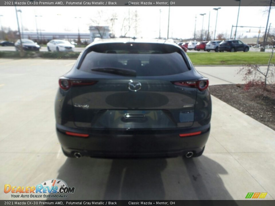 2021 Mazda CX-30 Premium AWD Polymetal Gray Metallic / Black Photo #5