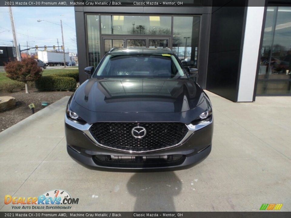 2021 Mazda CX-30 Premium AWD Machine Gray Metallic / Black Photo #2