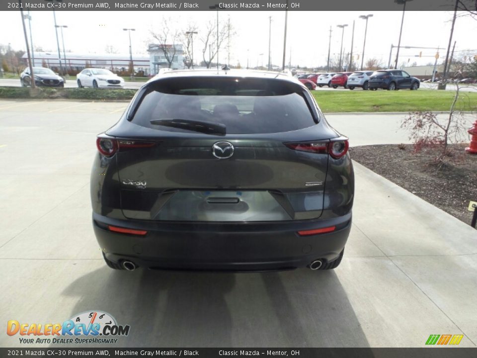 2021 Mazda CX-30 Premium AWD Machine Gray Metallic / Black Photo #5