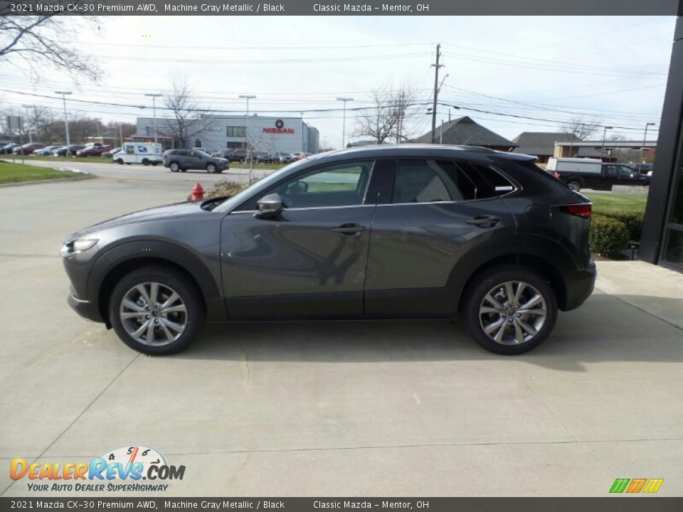 2021 Mazda CX-30 Premium AWD Machine Gray Metallic / Black Photo #6