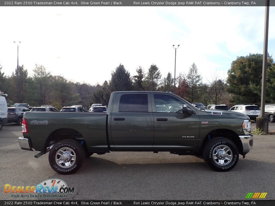 2022 Ram 2500 Tradesman Crew Cab 4x4 Olive Green Pearl / Black Photo #4