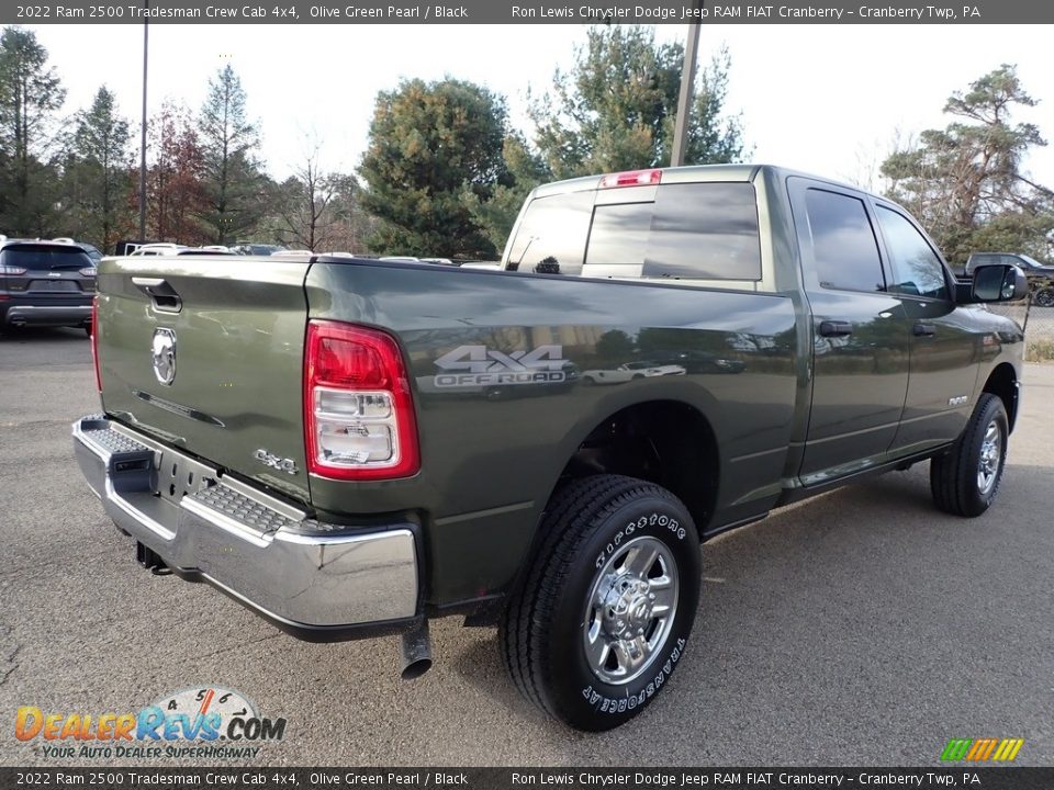 2022 Ram 2500 Tradesman Crew Cab 4x4 Olive Green Pearl / Black Photo #5