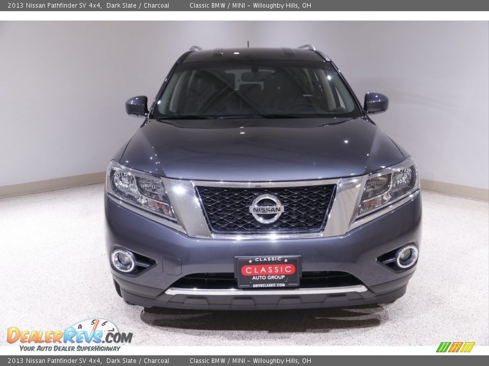 2013 Nissan Pathfinder SV 4x4 Dark Slate / Charcoal Photo #2