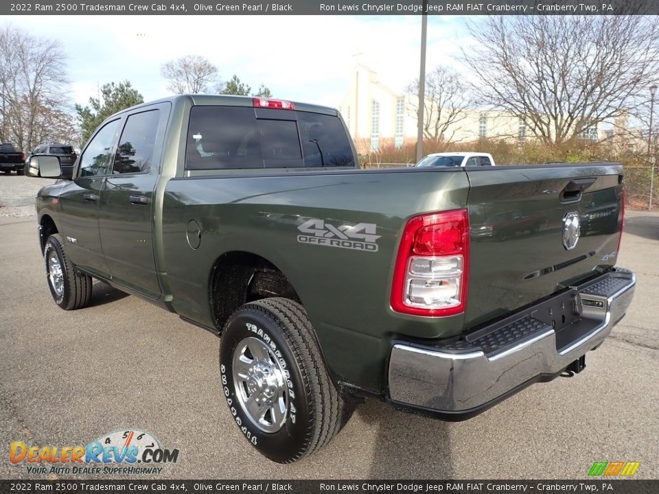 2022 Ram 2500 Tradesman Crew Cab 4x4 Olive Green Pearl / Black Photo #7