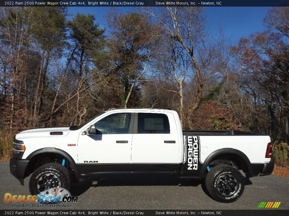 Bright White 2022 Ram 2500 Power Wagon Crew Cab 4x4 Photo #1