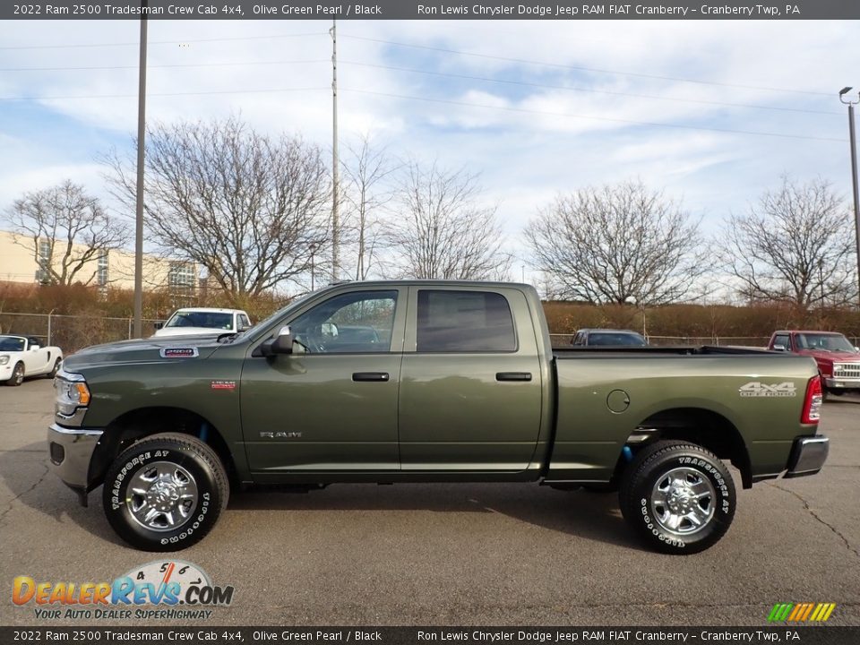 2022 Ram 2500 Tradesman Crew Cab 4x4 Olive Green Pearl / Black Photo #8