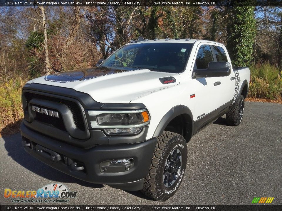 2022 Ram 2500 Power Wagon Crew Cab 4x4 Bright White / Black/Diesel Gray Photo #2