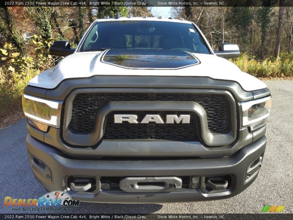 2022 Ram 2500 Power Wagon Crew Cab 4x4 Bright White / Black/Diesel Gray Photo #3