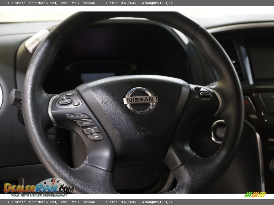 2013 Nissan Pathfinder SV 4x4 Dark Slate / Charcoal Photo #7