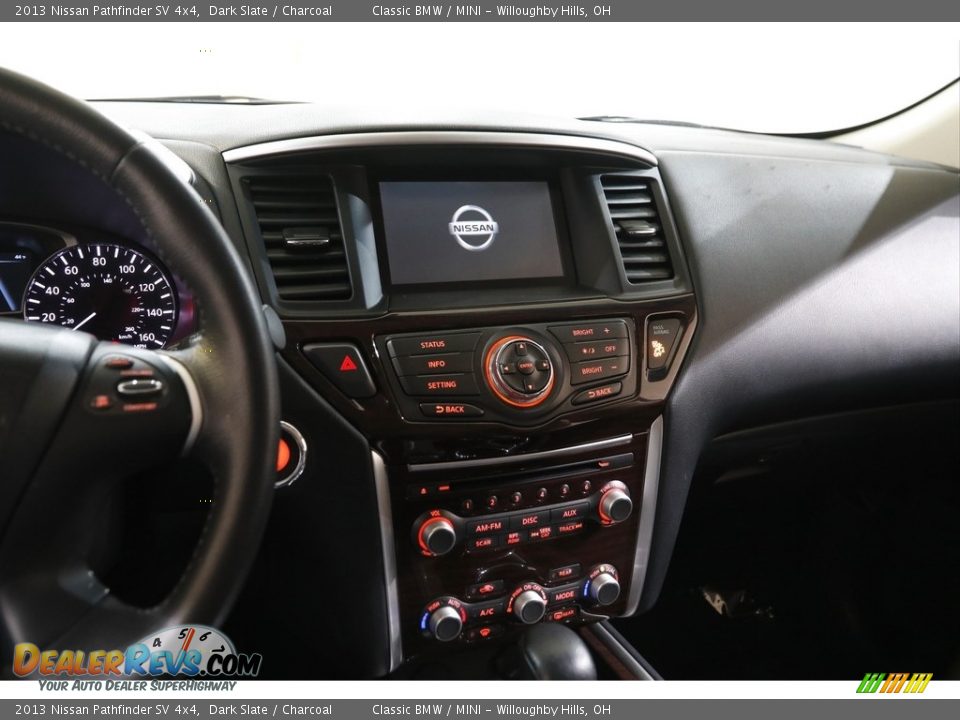 2013 Nissan Pathfinder SV 4x4 Dark Slate / Charcoal Photo #9
