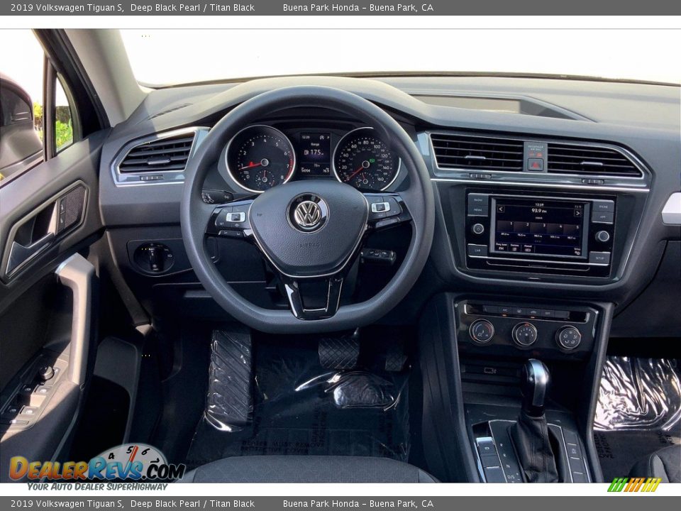 Dashboard of 2019 Volkswagen Tiguan S Photo #6