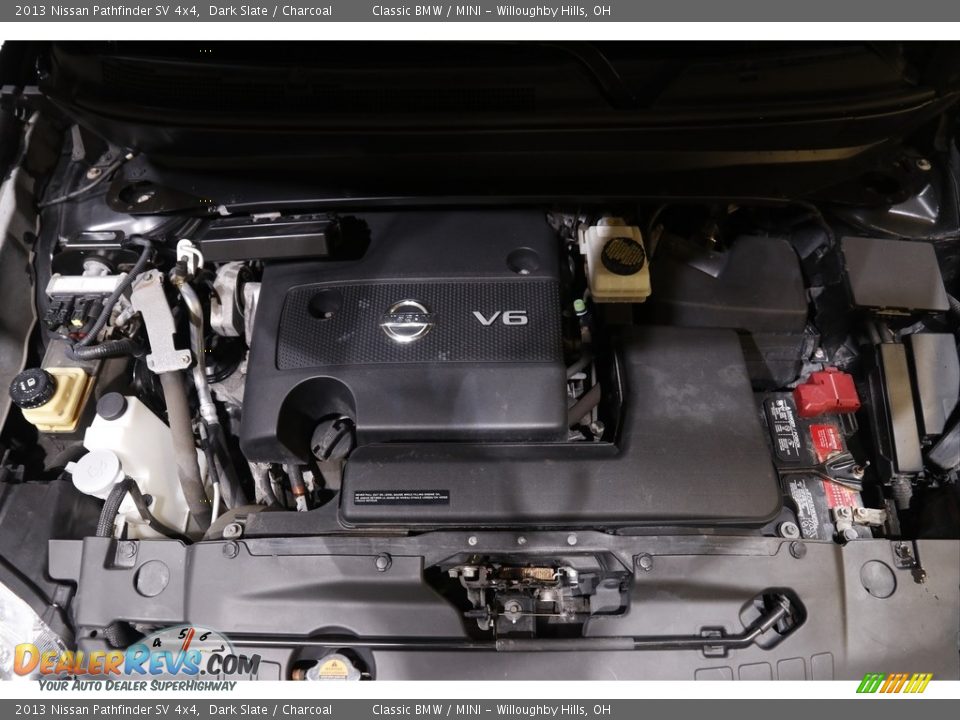 2013 Nissan Pathfinder SV 4x4 Dark Slate / Charcoal Photo #20