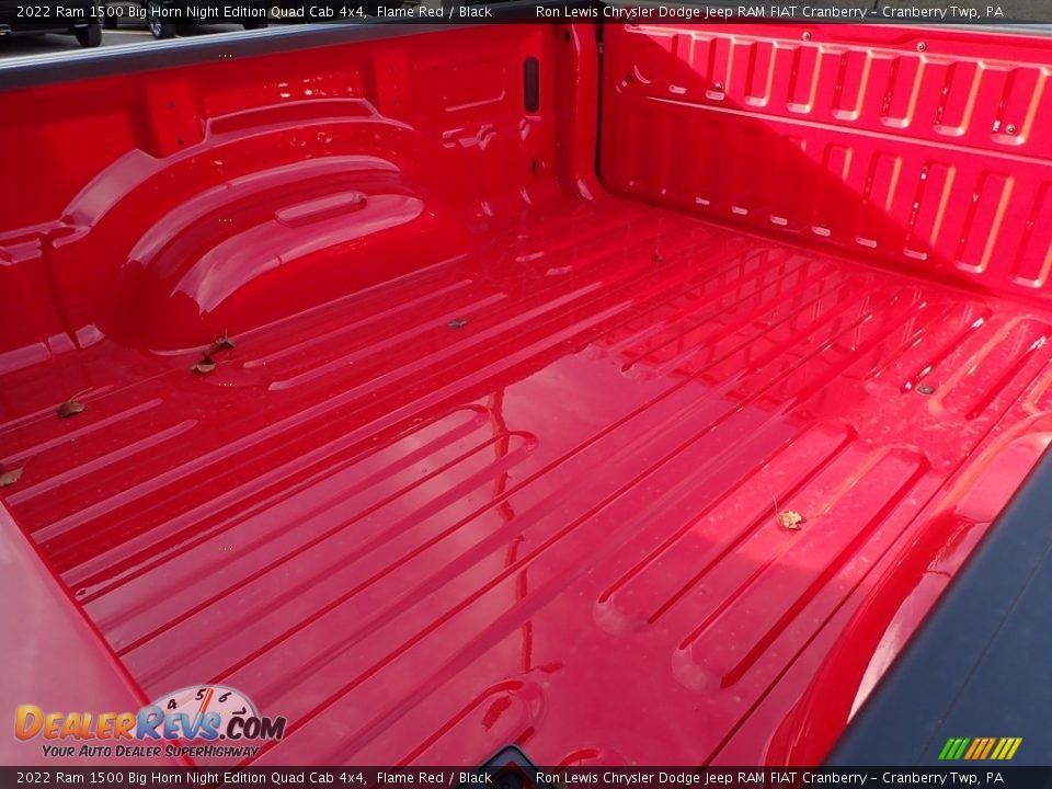 2022 Ram 1500 Big Horn Night Edition Quad Cab 4x4 Flame Red / Black Photo #10