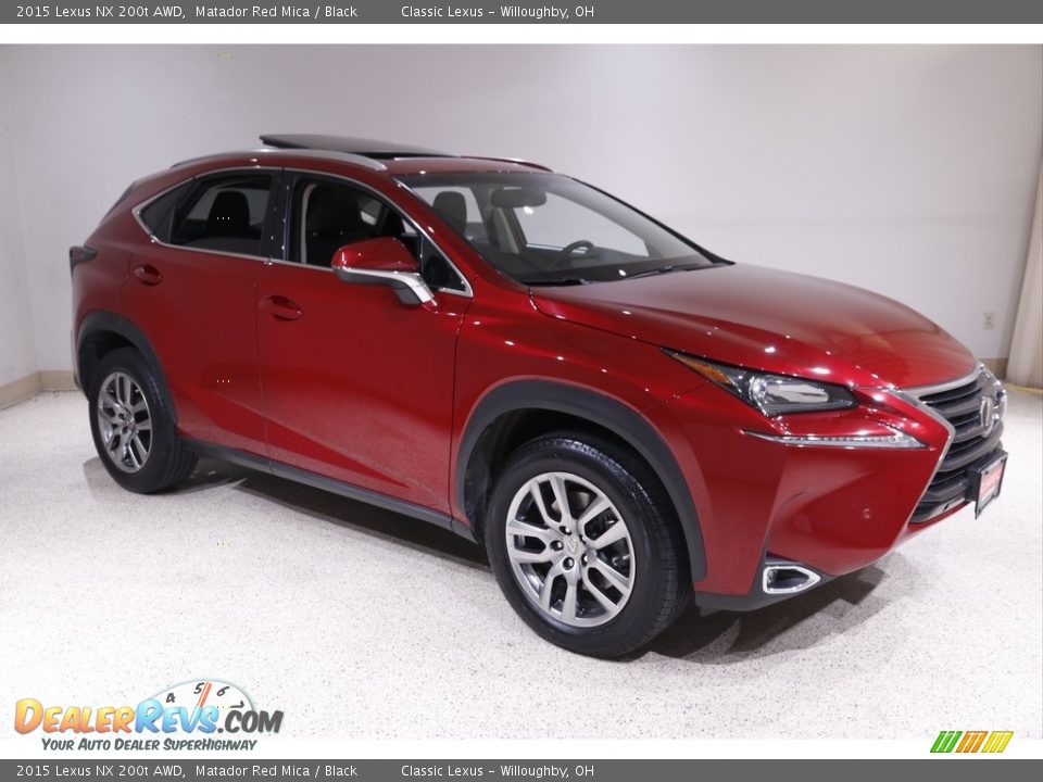 Matador Red Mica 2015 Lexus NX 200t AWD Photo #1