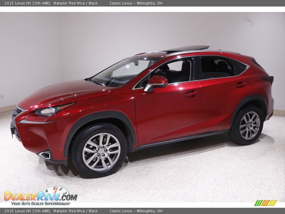 Matador Red Mica 2015 Lexus NX 200t AWD Photo #3