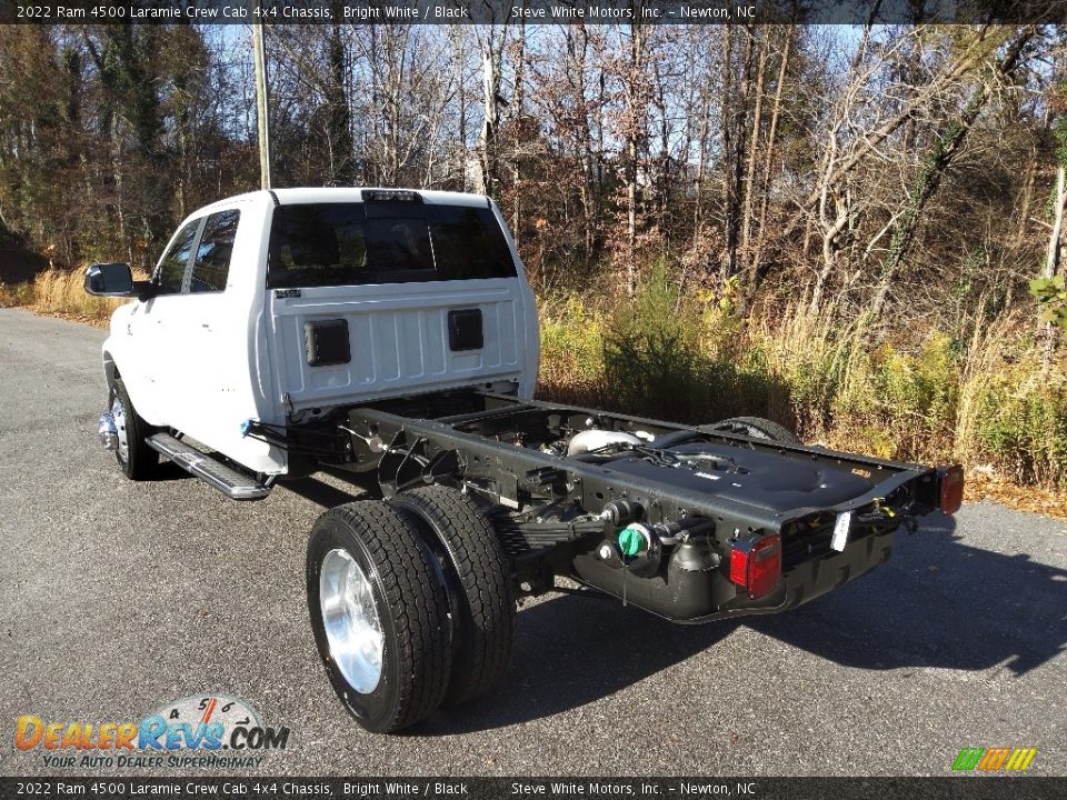 2022 Ram 4500 Laramie Crew Cab 4x4 Chassis Bright White / Black Photo #7