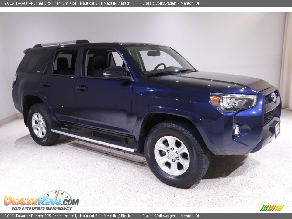 2019 Toyota 4Runner SR5 Premium 4x4 Nautical Blue Metallic / Black Photo #1