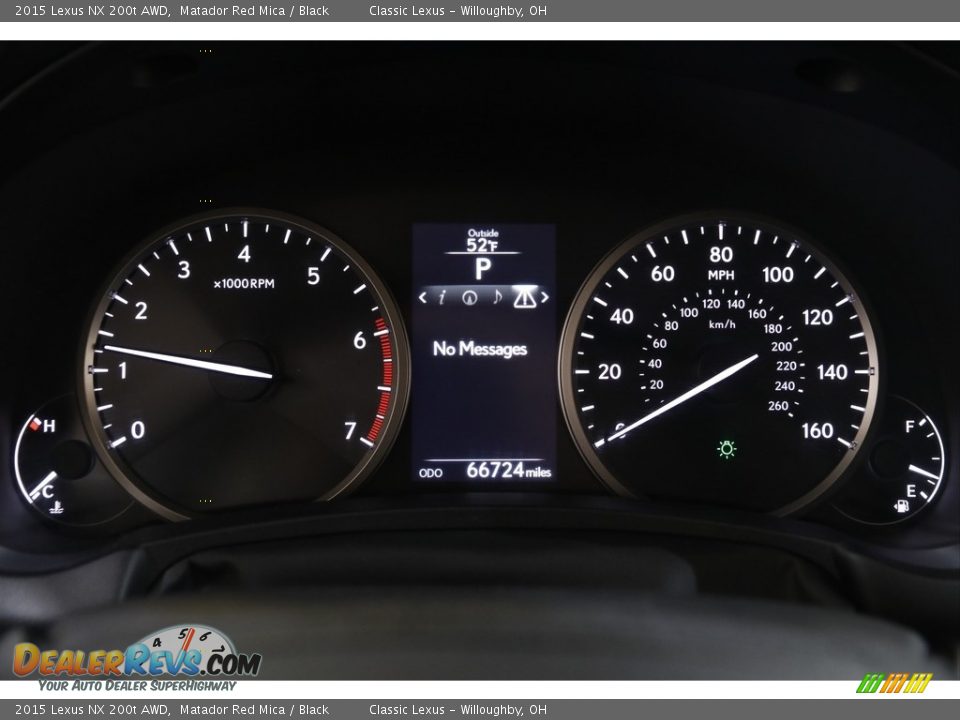 2015 Lexus NX 200t AWD Gauges Photo #8