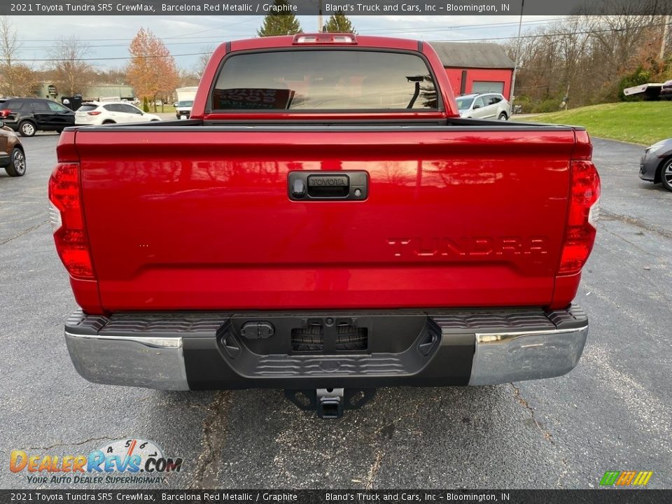 2021 Toyota Tundra SR5 CrewMax Barcelona Red Metallic / Graphite Photo #7