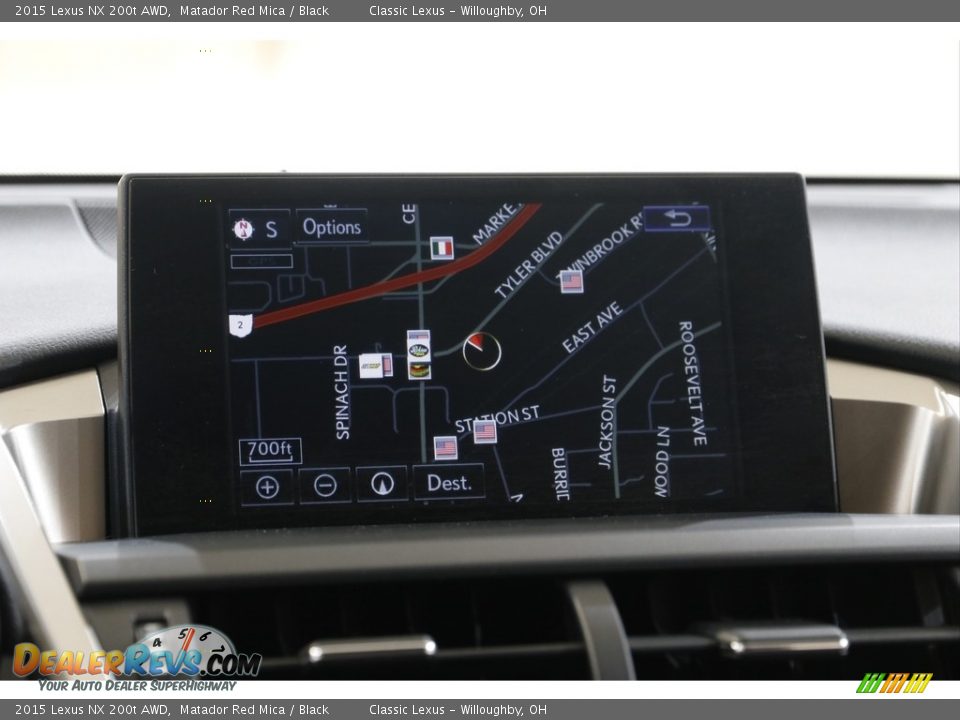 Navigation of 2015 Lexus NX 200t AWD Photo #11