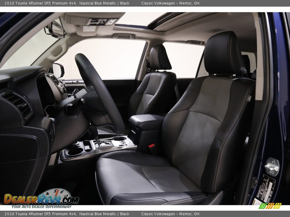 2019 Toyota 4Runner SR5 Premium 4x4 Nautical Blue Metallic / Black Photo #5