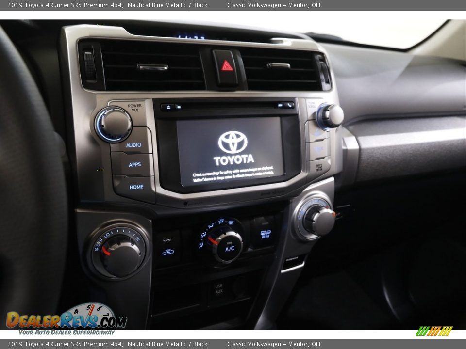 2019 Toyota 4Runner SR5 Premium 4x4 Nautical Blue Metallic / Black Photo #9