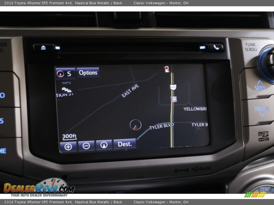 2019 Toyota 4Runner SR5 Premium 4x4 Nautical Blue Metallic / Black Photo #11