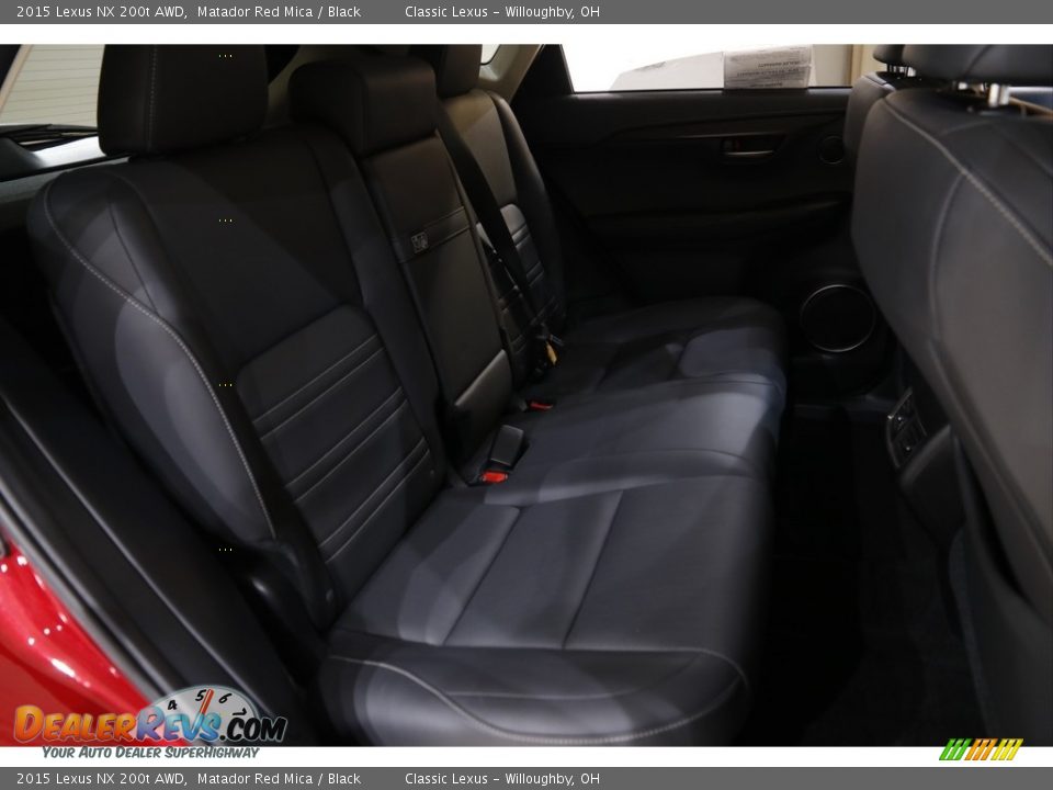 2015 Lexus NX 200t AWD Matador Red Mica / Black Photo #18