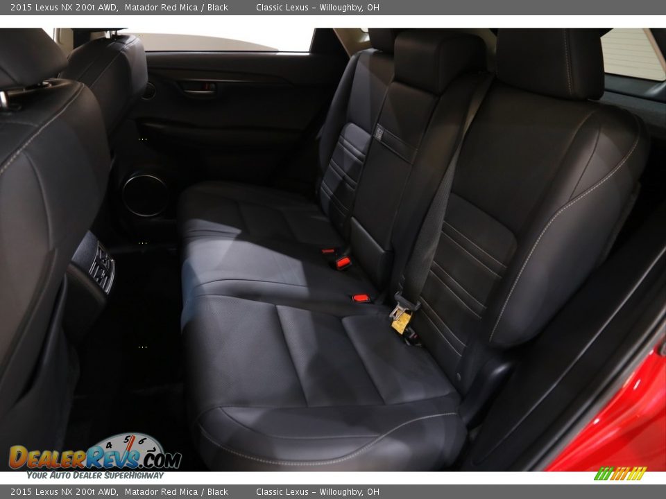 2015 Lexus NX 200t AWD Matador Red Mica / Black Photo #19