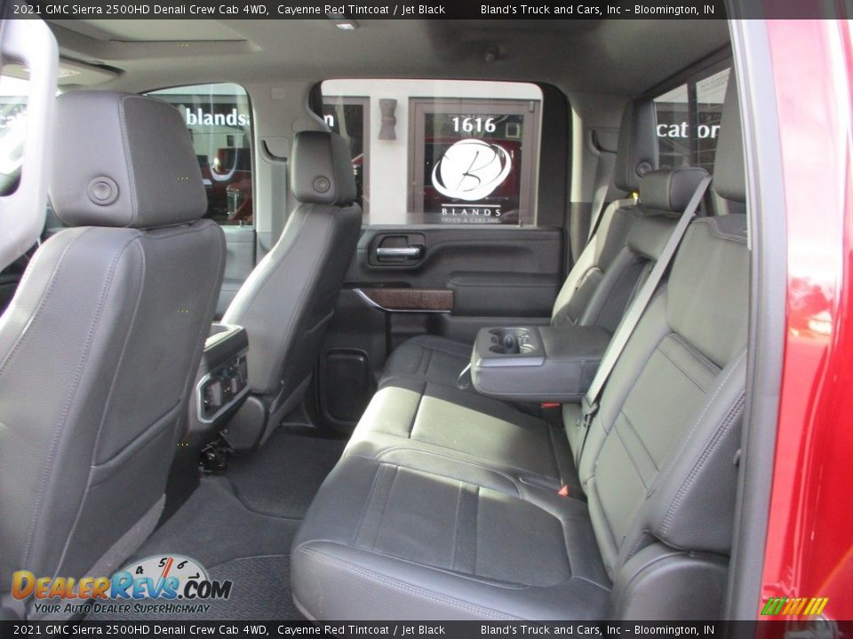 2021 GMC Sierra 2500HD Denali Crew Cab 4WD Cayenne Red Tintcoat / Jet Black Photo #8