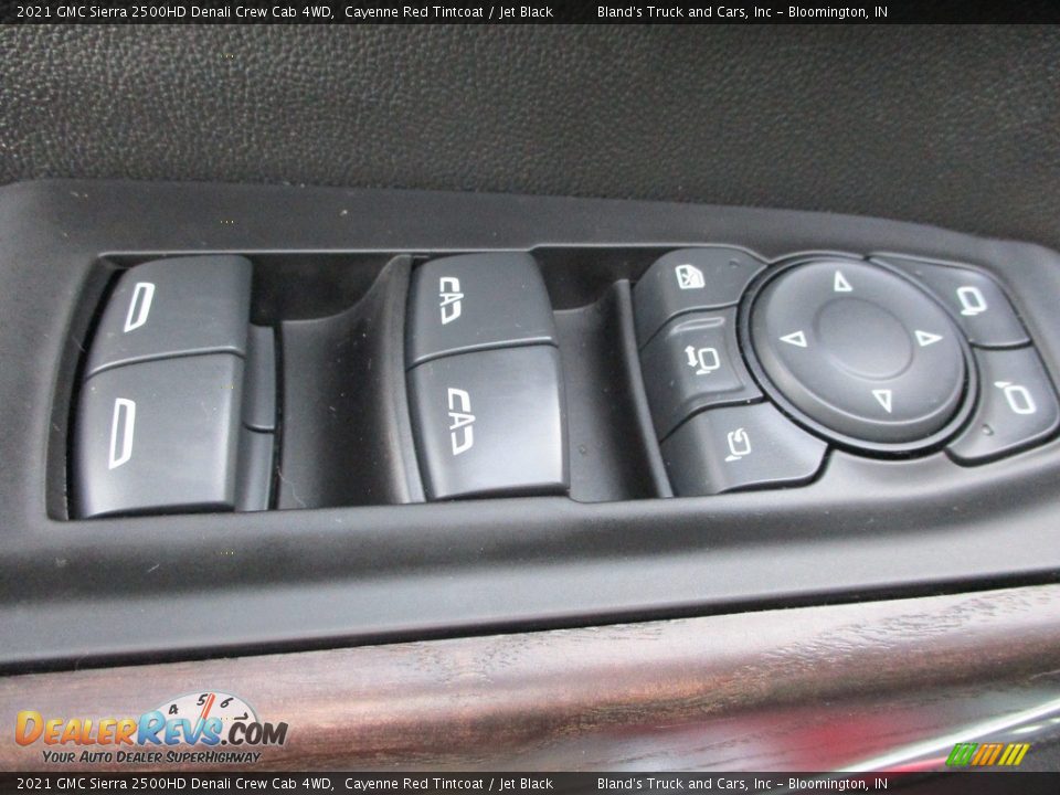 2021 GMC Sierra 2500HD Denali Crew Cab 4WD Cayenne Red Tintcoat / Jet Black Photo #11