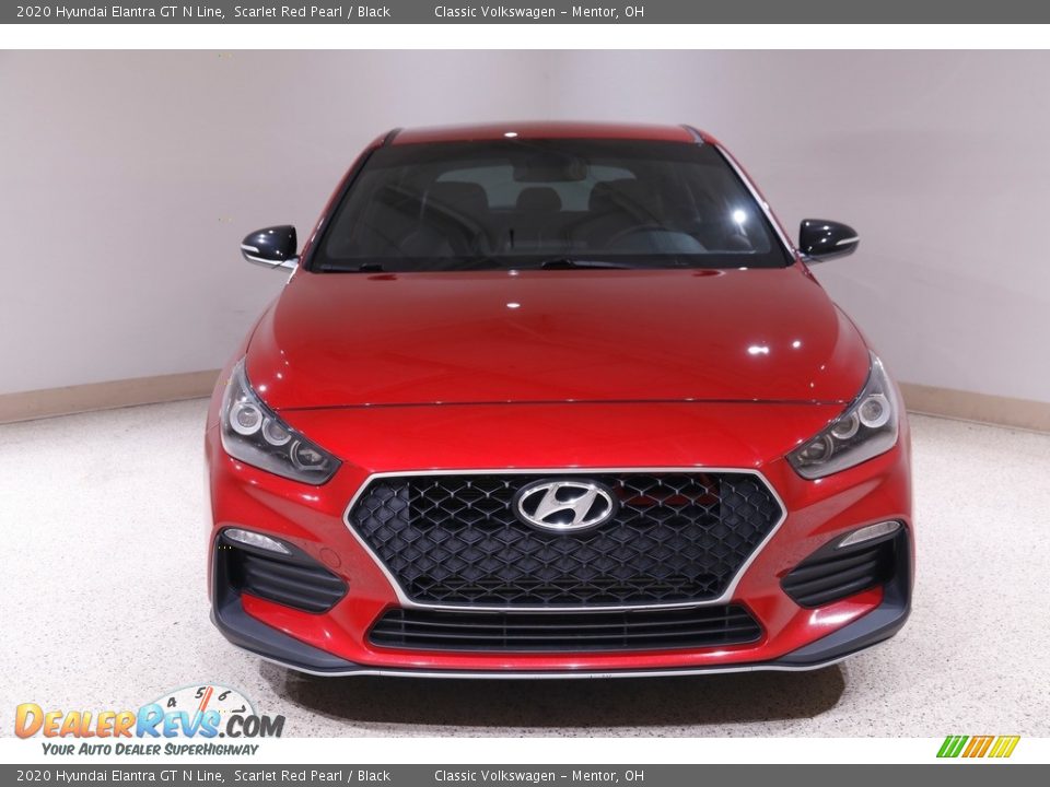 2020 Hyundai Elantra GT N Line Scarlet Red Pearl / Black Photo #2