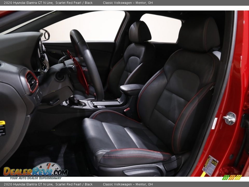 2020 Hyundai Elantra GT N Line Scarlet Red Pearl / Black Photo #5