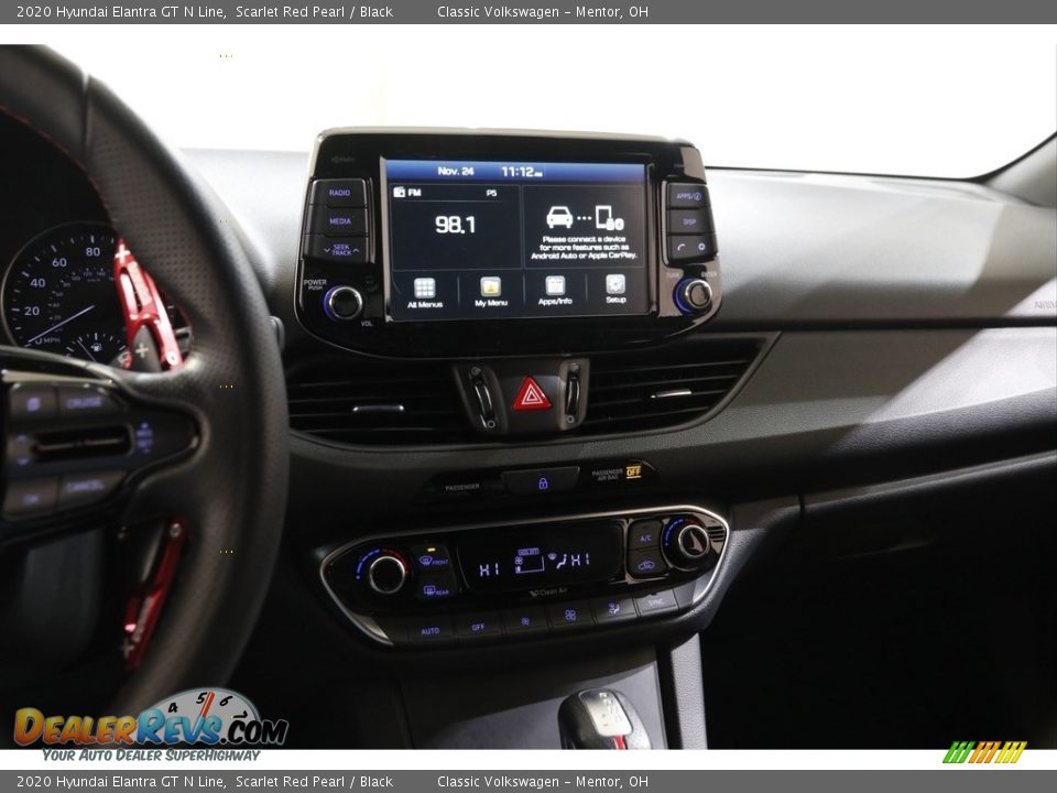 2020 Hyundai Elantra GT N Line Scarlet Red Pearl / Black Photo #9