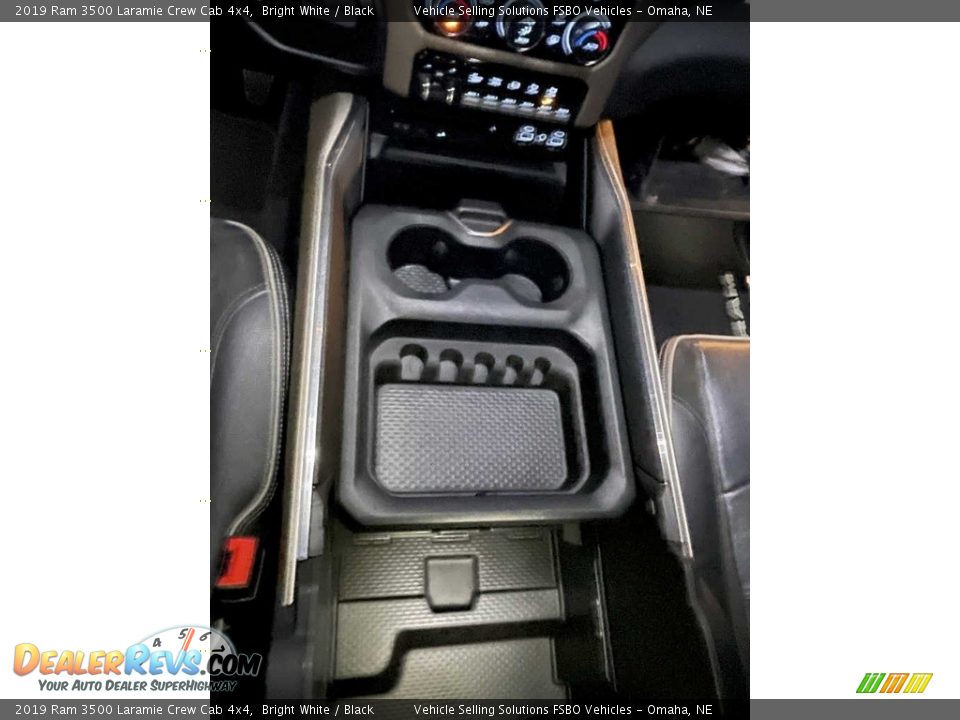 2019 Ram 3500 Laramie Crew Cab 4x4 Bright White / Black Photo #3