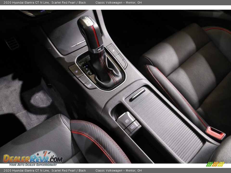 2020 Hyundai Elantra GT N Line Scarlet Red Pearl / Black Photo #12