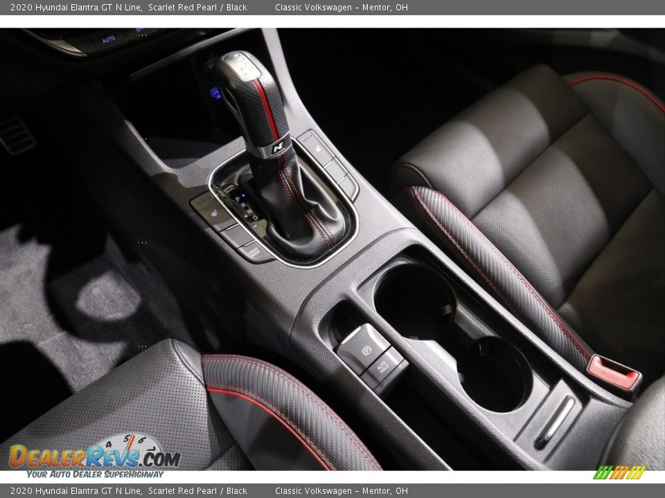 2020 Hyundai Elantra GT N Line Scarlet Red Pearl / Black Photo #13