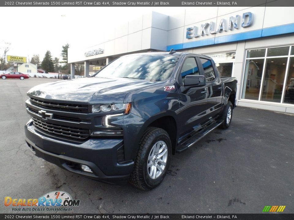 2022 Chevrolet Silverado 1500 Limited RST Crew Cab 4x4 Shadow Gray Metallic / Jet Black Photo #2