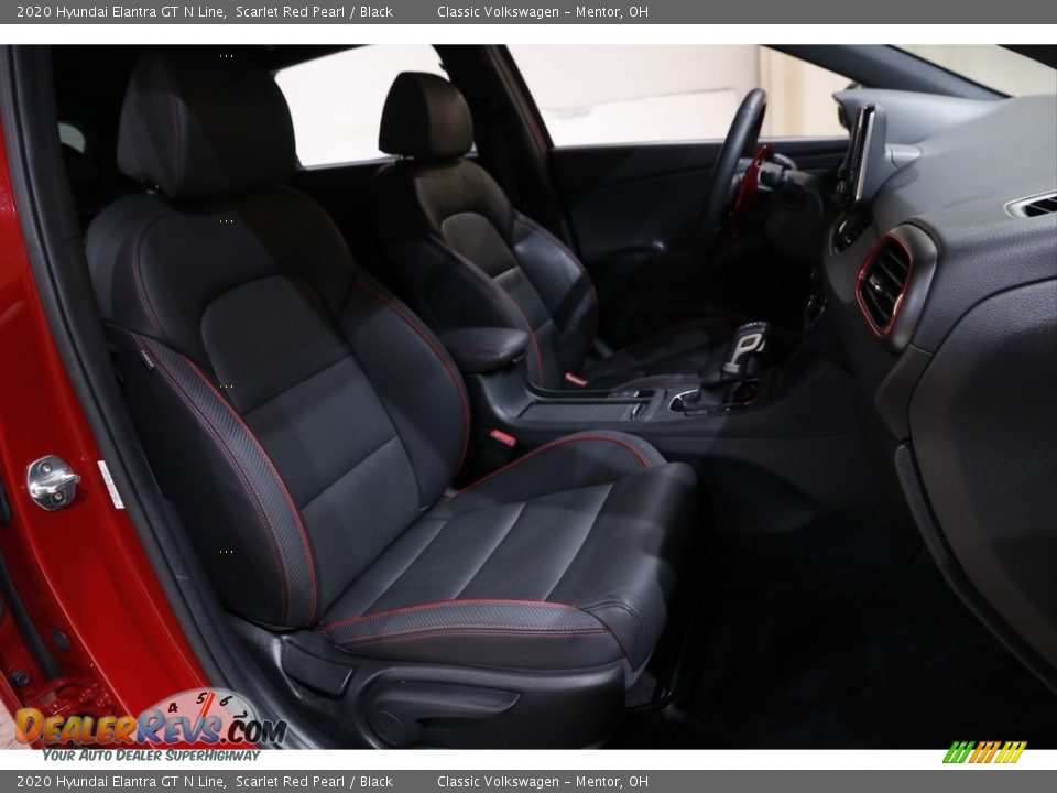 2020 Hyundai Elantra GT N Line Scarlet Red Pearl / Black Photo #15