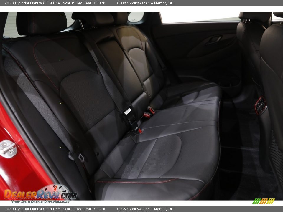 2020 Hyundai Elantra GT N Line Scarlet Red Pearl / Black Photo #16