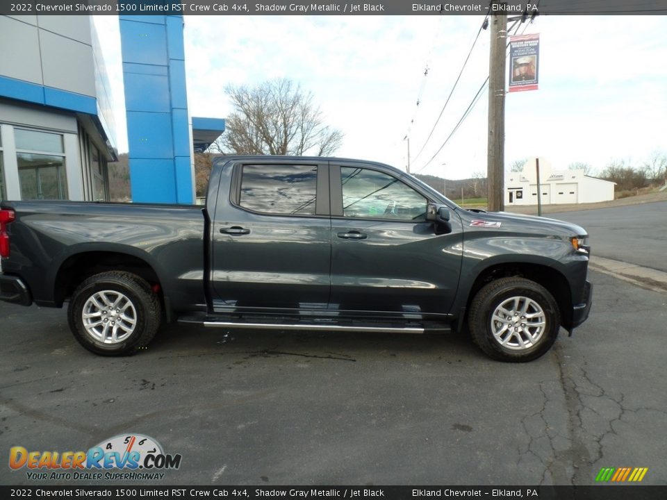 2022 Chevrolet Silverado 1500 Limited RST Crew Cab 4x4 Shadow Gray Metallic / Jet Black Photo #7