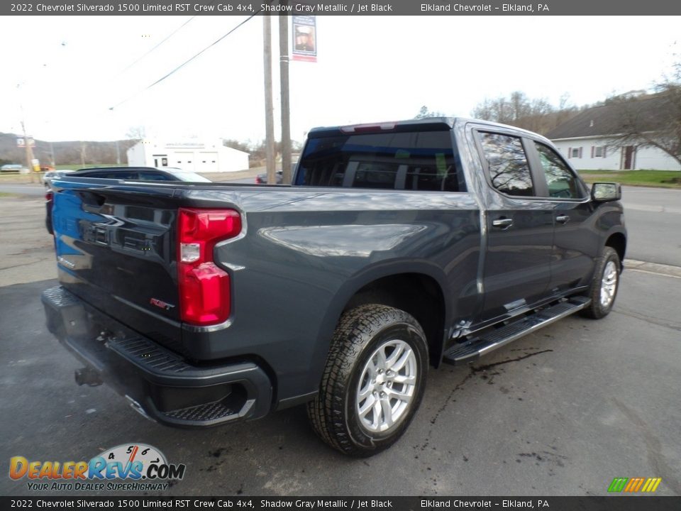 2022 Chevrolet Silverado 1500 Limited RST Crew Cab 4x4 Shadow Gray Metallic / Jet Black Photo #8