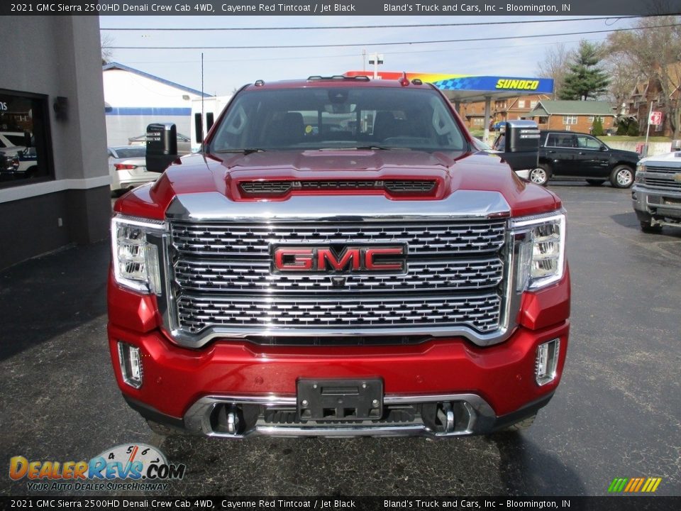 2021 GMC Sierra 2500HD Denali Crew Cab 4WD Cayenne Red Tintcoat / Jet Black Photo #30