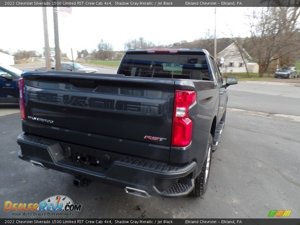 2022 Chevrolet Silverado 1500 Limited RST Crew Cab 4x4 Shadow Gray Metallic / Jet Black Photo #9