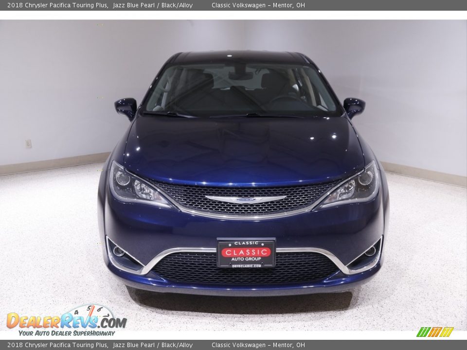 2018 Chrysler Pacifica Touring Plus Jazz Blue Pearl / Black/Alloy Photo #2