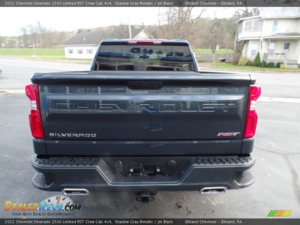 2022 Chevrolet Silverado 1500 Limited RST Crew Cab 4x4 Shadow Gray Metallic / Jet Black Photo #10