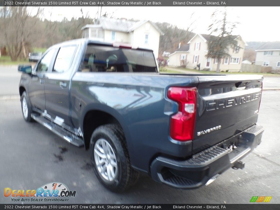 2022 Chevrolet Silverado 1500 Limited RST Crew Cab 4x4 Shadow Gray Metallic / Jet Black Photo #11