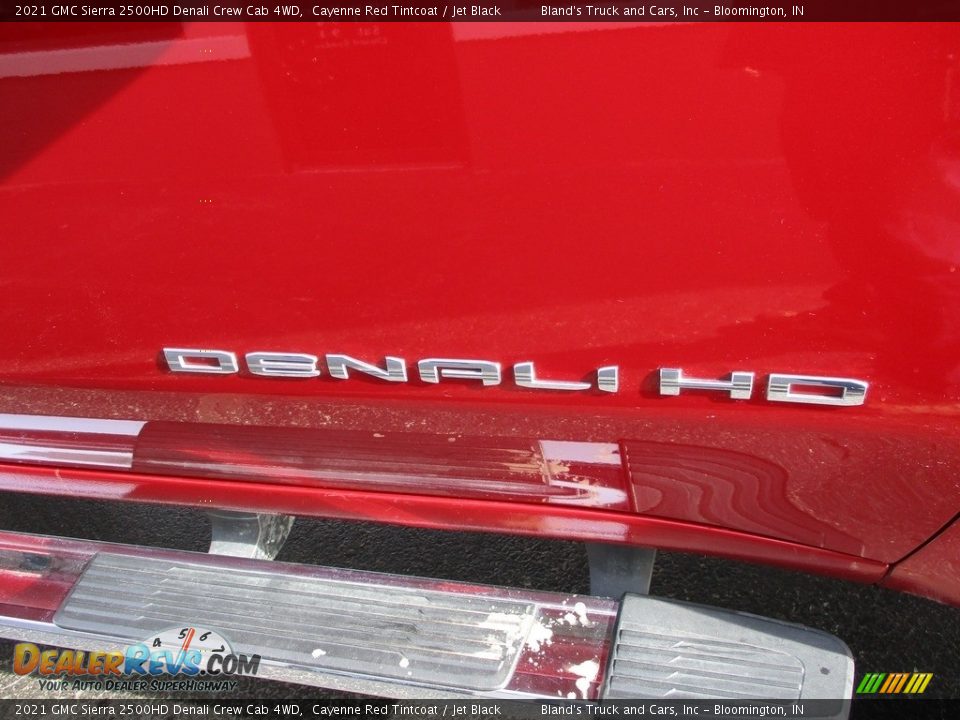 2021 GMC Sierra 2500HD Denali Crew Cab 4WD Cayenne Red Tintcoat / Jet Black Photo #33