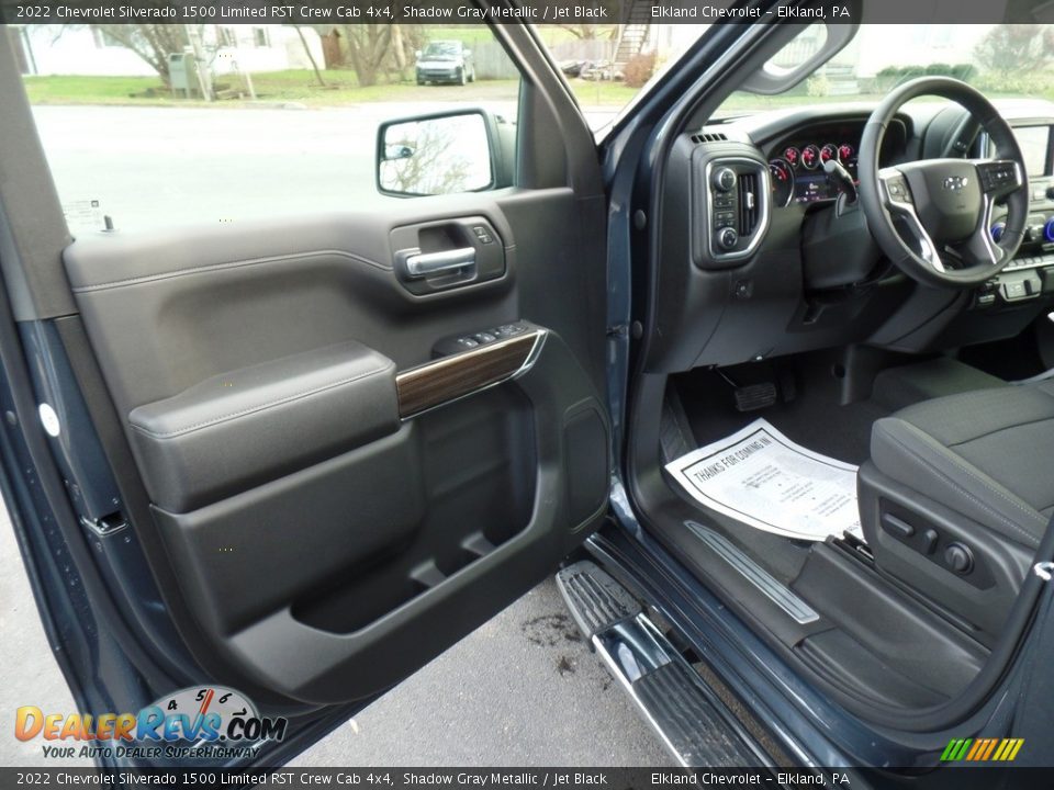 2022 Chevrolet Silverado 1500 Limited RST Crew Cab 4x4 Shadow Gray Metallic / Jet Black Photo #17
